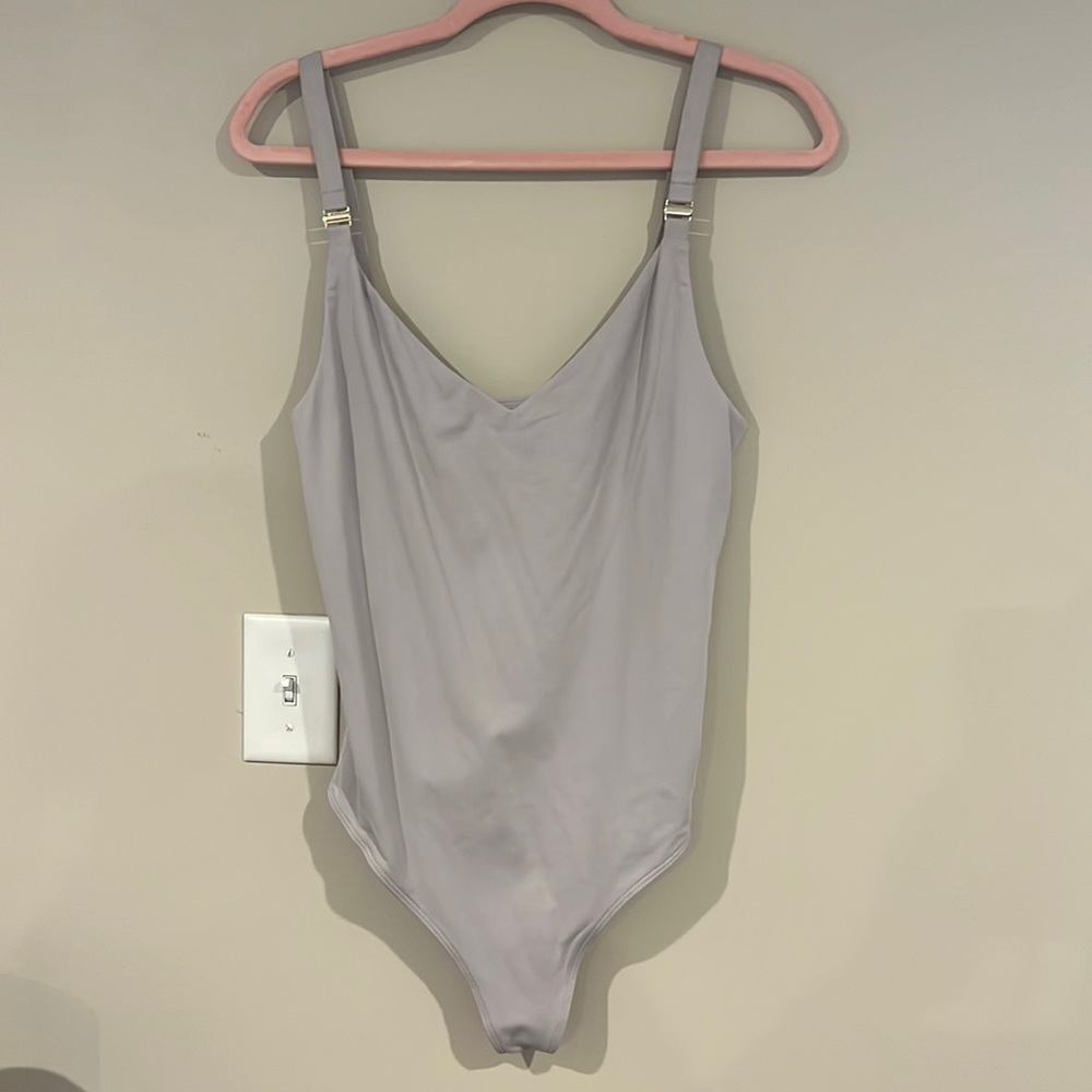 opal grey body suit